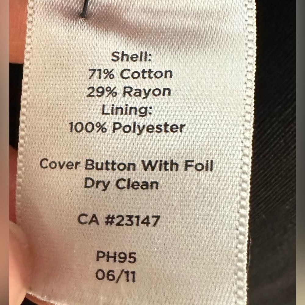 Talbots Black A-Line Knee-Length Skirt 🖤 - Picture 9 of 14